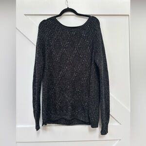 Studio Works Black Crew Neck Sweater